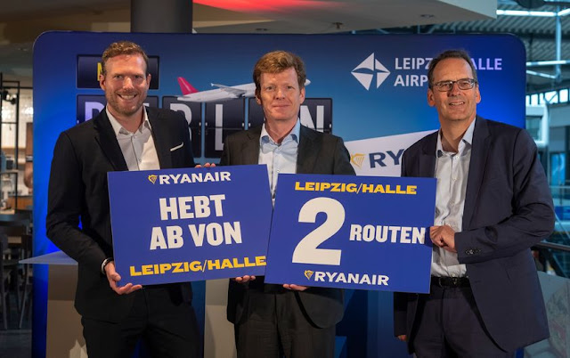 Ryanair returns to Leipzig/Halle Airport, launches new route to Dublin