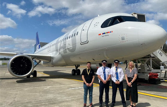 SAS Connect (Ireland) adds 7th new Airbus A320neo to growing fleet