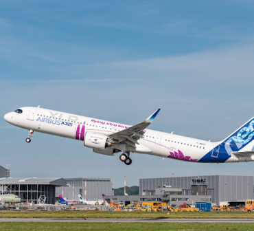 A321XLR, second test aircraft first flight