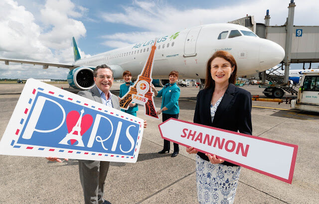 Aer Lingus new A321LR service from Shannon to Paris CDG