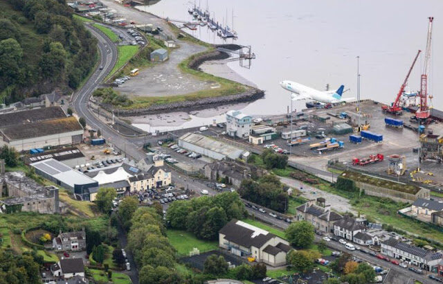 ASL Airlines Flypast Celebrates Foynes Aviation Museum