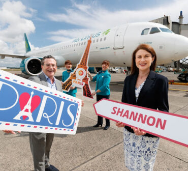 Shannon Airport A321LR Paris CDG