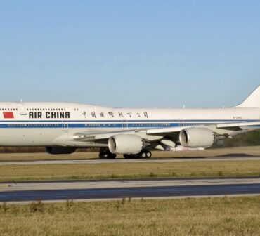 Air China Boeing 747-800 20 January 2024