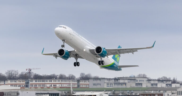 Aer Lingus operates A321XLR Rome Charter