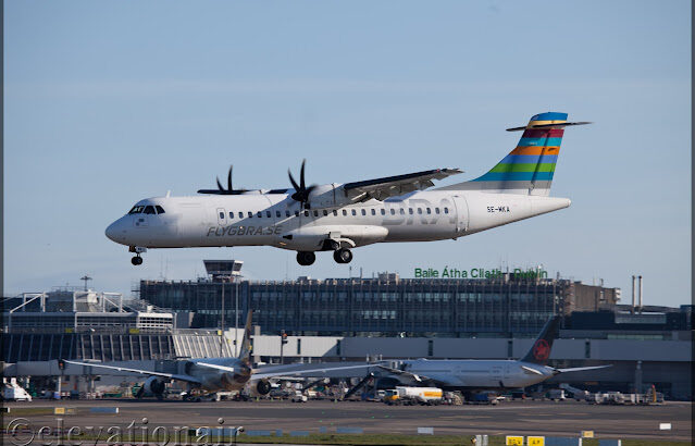 SE-MKA ATR72-600 Braathens Regional Airlines operates Dublin Charter