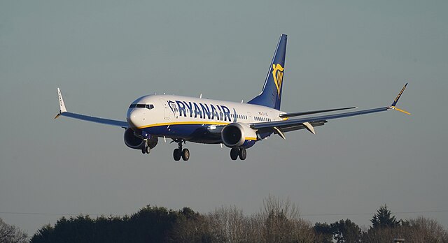 156th Boeing 737 MAX Delivered to Ryanair Group