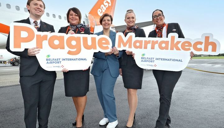 easyJet Launches Marrakech & Prague from Belfast International