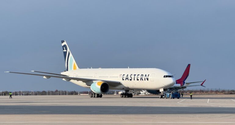 Eastern Airlines Boeing 777 ETOPS flight to Shannon Airport