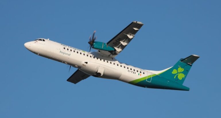 Emerald Airlines Rebrands EI-FAV ATR72-600 into new livery