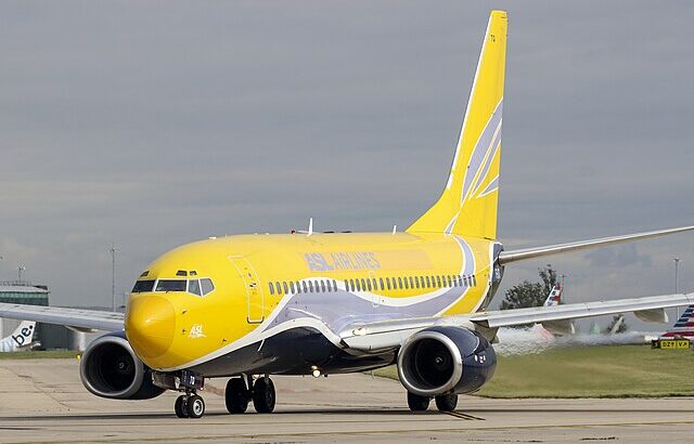 ASL Airlines Group carrier ASL Airlines France arrives at Paris Orly