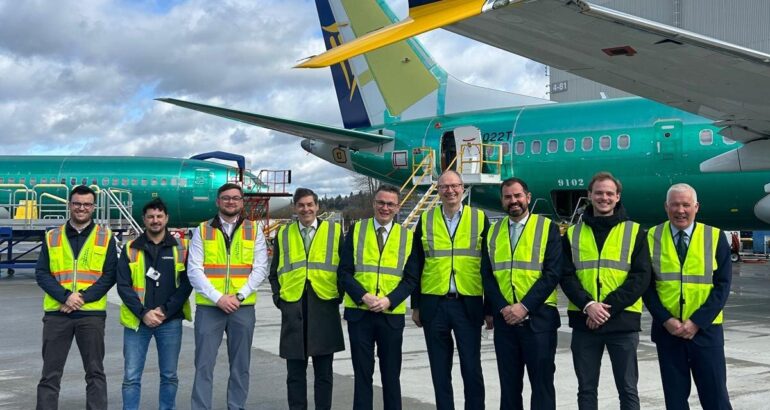 Minister O’Donovan Highlights 31-Year Ryanair-Boeing Partnership in Seattle